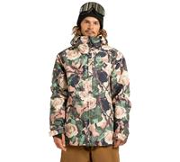 Printed ski jacket DC Shoes Basis Rose XL
