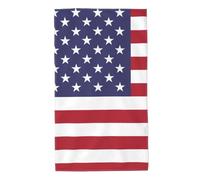 Printed Skin-Friendly American Flag Absorbent Towel, absorbs Water and Dries Quickly, Suitable for Bathroom and Travel