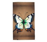 Printed Skin-Friendly Cute Little Butterfly Absorbent Towel, absorbs Water and Dries Quickly, Suitable for Bathroom and Travel