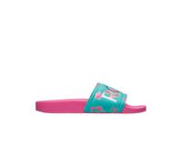 Printed slides for girls Roxy Slippy II Vert 37