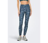 Printed Sports Leggings Blue Print