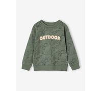 Printed Sweatshirt-Style Top for Boys lichen