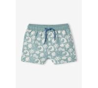 Printed Swim Shorts for Baby Boys sage green