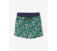 Printed Swim Shorts for Boys printed blue