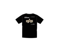 Alpha Industries Camo Label Backprint T-Shirt for Men Size L -