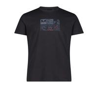 Printed T-shirt CMP Noir M
