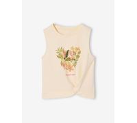Printed T-Shirt for Girls ecru