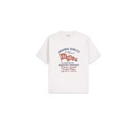 Printed T-shirt Guess Blanc XL