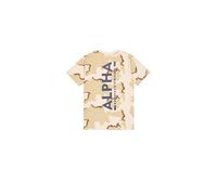 Alpha Industries Backprint Camo T-Shirt for Men Size 2XL -