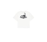 Printed T-shirt on the back Alpha Industries US Scorpion Blanc S