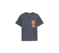 Printed T-shirt on the chest Tom Tailor Denim Gris M