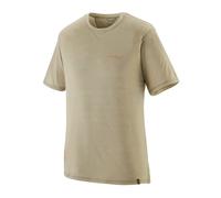 Patagonia - Cap Cool Merino Graphic Shirt - Merino shirt size XXL, sand