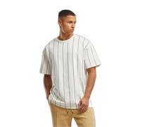 Printed T-shirt Urban Classics pinstripe Blanc 5XL