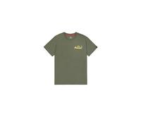 Alpha Industries Pearl Harbor Back Print T-Shirt - Dark Olive