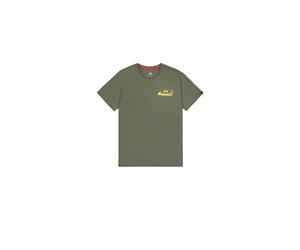 Printed T-shirt with Pearl Harbor on the back Alpha Industries Vert M