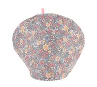 Printed Tea Cozy Teapot Cover with Loop Design Cotton Cloth | Washable Lining, Anti-burn Handling, for Teapot and Hot Chocolate Pot, Kitchen Countertop Moving Use