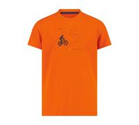CMP - Boy's T-Shirt Piquet - Sport shirt size 164, orange
