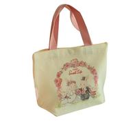 Printed Tote Bag, Book Style Handbag for Girls, Rabbit Pattern Shopping Shoulder Bag - Reusable Grocery Bags, Cute and Sturdy for Birthday, Mom, Teacher, 03, Consulte la descripción