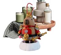 Printed Toys, Modular Assembly Design, 5×2.4×7.2cm, Capybara Figurine, Magnetic Ornament, Long Lasting Material, For Party Favor, Home Or Office Decoration