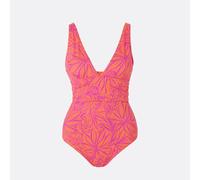 Printed Triangle Swimsuit Exotic Print