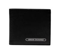 Printed Wallet with Inside Compartments - male - Armani Exchange - Wallets & Cardholders - Black - ONE SIZE - Accessories ONE SIZE
