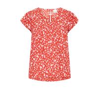 Printed women's blouse Ichi Marrakech 11 Rouge L