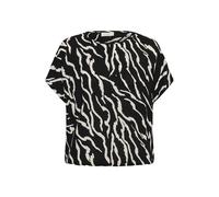 Printed women's blouse KAFFE Amber Noir 34
