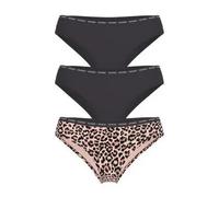Printed women's briefs Guess Basic Brief (x3) Beige XL