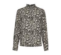 Printed women's shirt KAFFE Amber Black 40