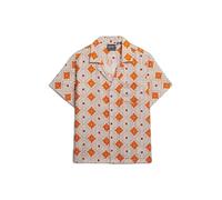 Printed women's shirt Superdry Beach Orange L
