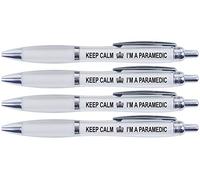 printedproducts KEEP CALM I'M A PARAMEDIC, 4 PRINTED PENS FOR PARAMEDICS