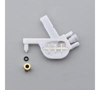 【Printer Accessorie】 20PCS printer Ink damper for Epson Stylus Pro 9600 7600 R2100 R2200 F138040 F138050 7colors ecosolvant print head ink dumpers 【replaceable】 (Color : Damper and Nut)