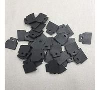 【Printer Accessorie】 20PCS Printhead cleaning wiper for epson dx4 print head Roland XJ SP VP RS XC SJ FJ 540 640 740 printer Mimaki JV3 JV22 printer 【replaceable】 (Color : Black)