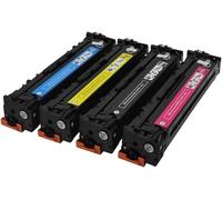 【Printer accessories】 203A 203X Toner Cartridge Replace for HP 203A 203X for HP Laserjet Pro M254dw 254nw 280nw 281fdw 281fdn Printer,Black Yellow Cyan Magenta Office Products Black