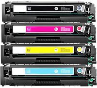 【Printer accessories】 203A Toner Cartridges Compatible with, Replacement Toner for Hp Color Laserjet Pro MFP M254 M254DW M254NW M280 M280NW M281CDW M281FDN Printer,Clear Printing Effect 2 pcs Black