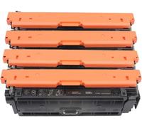 【Printer accessories】 508A Compatible with Toner Cartridge Replacement for Hp 508A CF360a for Hp Color Laserjet M552dn M553n M553x M553dn Printer,Black Yellow Cyan Magenta Work Efficiently Combination