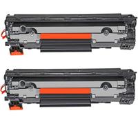 【Printer accessories】 88A CC388A Compatible with Toner Cartridge Replacement for HP 88A CC388A for HP M1136 M126A M126NW P1007 P1006 P1108 M128FN M128FP M128FW Printer,Work Efficiently 2 pcs Black