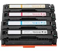 【Printer accessories】 Cartridge 201A Compatible with for HP 201A CF400A for HP Color Laserjet Pro M277DW M277N Printer,Wide Compatibility Black Yellow Cyan Magenta Clear Printing Effect Black