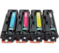 【Printer accessories】 Cartridge CRG-055 Compatible with for Canon CRG-055 for Canon LBP663Cdw LBP663Cdn LBP664Cx ImageCLASS MF742Cdw MF746Cx Printer,Black Yellow Cyan Magenta Office Products Magenta