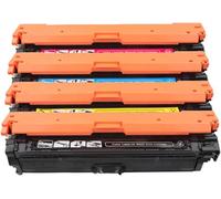 【Printer accessories】 CE740A Toner Cartridge Replace for HP CE740A for HP Color Laser Jet CP5225 CP5225n CP5225dn CP5220xh Printer,with Chip Black Yellow Cyan Magenta Work Efficiently Yellow