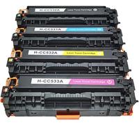 【Printer accessories】 Compatible with Ink Cartridge Replace CE410A for HP Color Laser Jet Pro 300 400 M351 Printer,with Chip Educational Supplies Work Efficiently Black Yellow Cyan Magenta 2 pcs Black