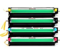 【Printer accessories】 Compatible with Toner Cartridges Replacement for Dell 3130CN Work for Dell 3110CN 3130CN 3115CN Printer,Educational Supplies Office Products Black Yellow Cyan Magenta Cyan