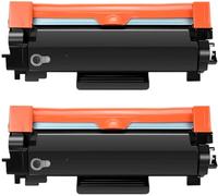 【Printer accessories】 TN760 Compatible with Toner Cartridge Replacement for Brother TN760 for Brother HL L2370DW DCP L2550DW MFC L2710DW Printer,Printer Accessories Clear Printing Effect 2-Black