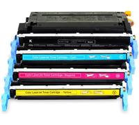 【Printer accessories】 Toner Bank Compatible with Toner Cartridge Replacement for Hp C9730a for Hp 5500dtn 5550hdn Hp5500 Printer,Black Yellow Cyan Magenta Work Efficiently Yellow