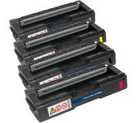【Printer accessories】 Toner Bank Compatible with Toner Cartridge Replacement for Ricoh SPC220C for Ricoh Aficio SP C200N C220S C221SF C222DN C240DN Printer,Wide Compatibility Office Products Magenta