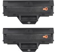 【Printer accessories】 W1110A Toner Cartridges Compatible with, Replacement Toner for HP Laserjet Pro 103a 107a 108a 107r 108w 107w 136a 136w 136nw Printer,Work Efficiently 2 pcs Black