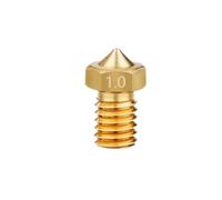 Printer Brass Nozzle High Thermal Conductivity for Printers Compatibles ABS PETG Filaments 10PCS for Nozzle with Marking