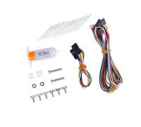 Printer Calibration Probe Set for 3D Printers, Auto Bed Touch Module with Cable Harness and 10 Spare Pins for Maintenance and Daily Care Connector Probe Replacement Part