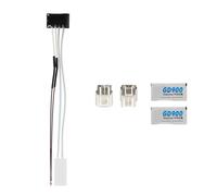 Printer Ceramic Heating Thermistor with Mounting Clip 48W/60W Heating Tube for P1P P1S/X1C Hotend Accessories Ceramic Heater Upgraded