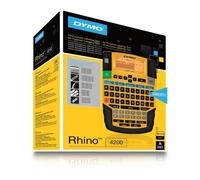 Dymo Rhino 4200 Labeler Yellow One Size / EU Plug 220V